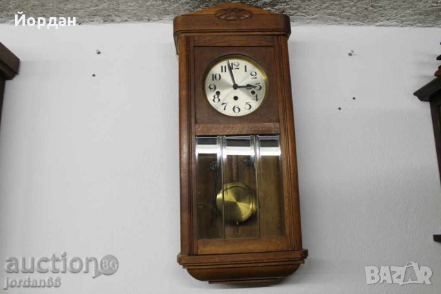 Дървен френски стенен часовник