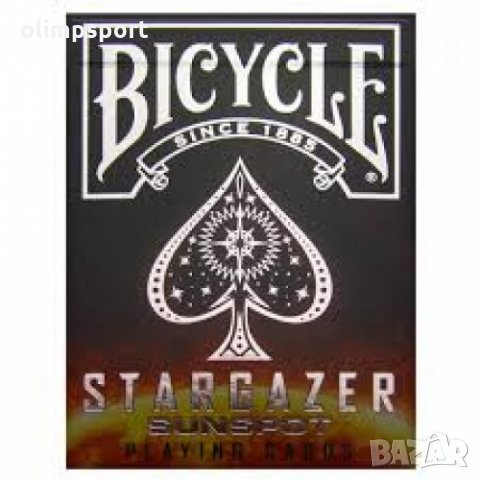 КАРТИ ЗА ИГРА BICYCLE STARGAZER SUNSPOT нови, снимка 1