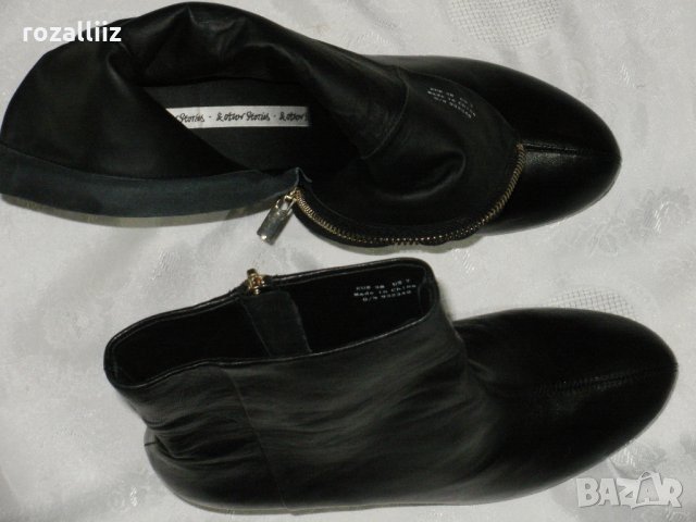 & other stories кожа 38, снимка 9 - Дамски боти - 23407583