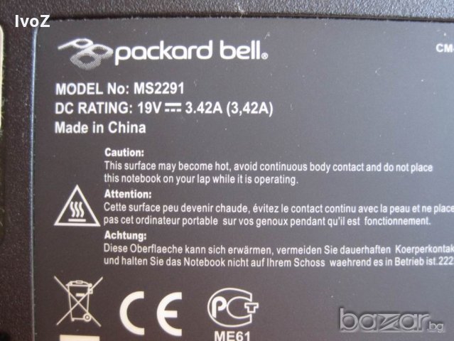 Продавам Packard bell Easy note lm-На части, снимка 3 - Части за лаптопи - 19406223