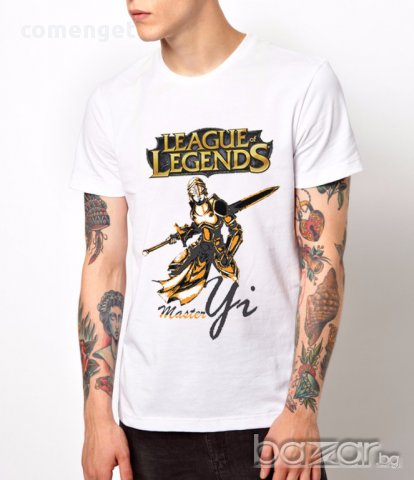 NEW! Мъжки и Детски геймърски тениски LEAGUE OF LEGENDS! Поръчай модел С Твоя Снимка или идея!, снимка 1 - Тениски - 14858307