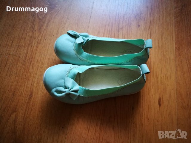 Балеринки естествена кожа, №28, снимка 4 - Детски сандали и чехли - 21915511