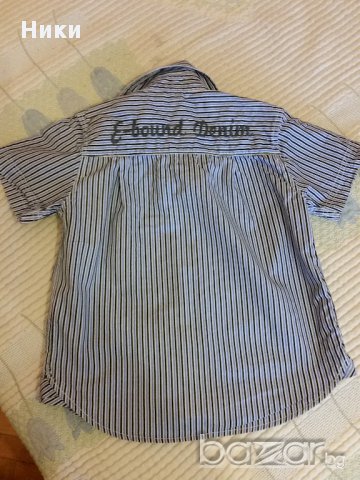 Нова детска риза за момче  за 5 - 6 год. ръст 116 см, снимка 3 - Детски ризи - 14228348