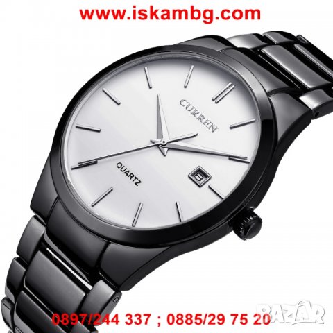Мъжки часовник Curren 8106, снимка 6 - Мъжки - 26176815