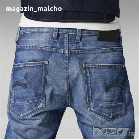 Мъжки Дънки - G-Star RAW Defend Loose; размер: W30 L32, снимка 4 - Дънки - 12528846