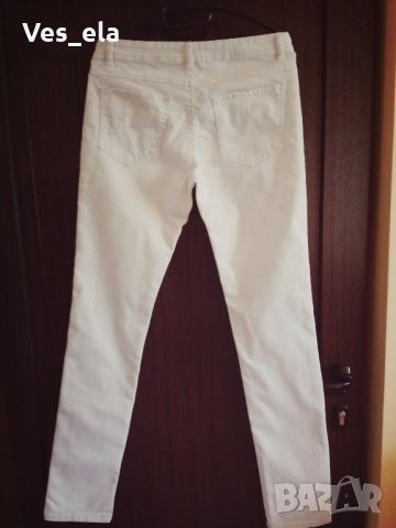 бял дънков панталон Кappahl , снимка 2 - Дънки - 22067909