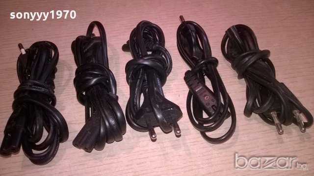 захранващи кабели за аудио/видео-5-броя-внос швеицария, снимка 2 - Ресийвъри, усилватели, смесителни пултове - 19330561