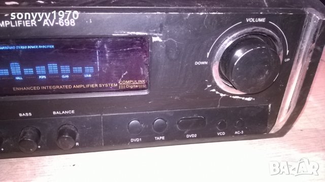 mc voice-hifi amplifier-5chanels-внос швеицария, снимка 4 - Ресийвъри, усилватели, смесителни пултове - 23821000