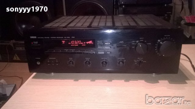 Yamaha rx-550 stereo receiver made in japan-внос швеицария, снимка 2 - Ресийвъри, усилватели, смесителни пултове - 15542299