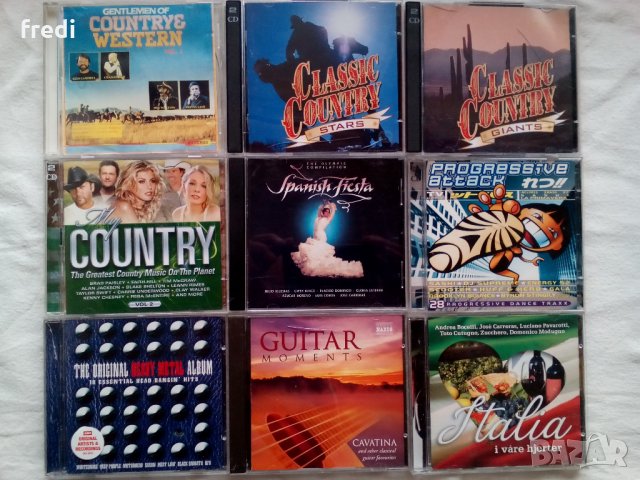 Компилации  (Оригинални Сборни CD) - Dance,Pop,Rock,Country