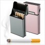 Алуминиева кутия за цигари, табакера слим Cigarette Case, box slim