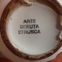 deruta ceramic колекционерска каничка , снимка 4 - Декорация за дома - 24456370