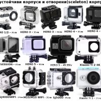 Аксесоари за екшън камери GoPro Hero, SJCAM, Xiaomi Yi, Sony, снимка 7 - Камери - 21103018