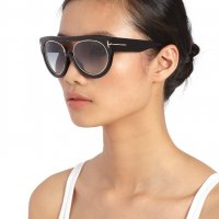 "TOM FORD ALANA" – нови оригинални маркови черни дамски слънчеви очила, снимка 3 - Слънчеви и диоптрични очила - 21165713