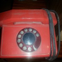 ретро телефон - шайба, снимка 1 - Антикварни и старинни предмети - 21119673