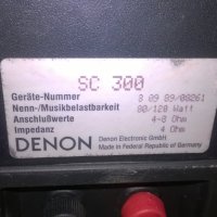 denon sc300 120w-made in germany-внос швеция-32х23х22см, снимка 11 - Тонколони - 24377471
