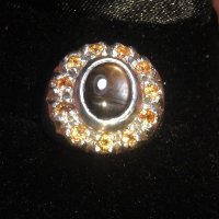Сребърен пръстен със сапфири, снимка 4 - Пръстени - 19244174