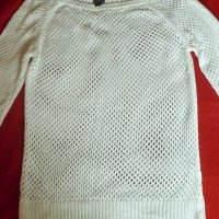 Пуловер на едри дупки / туника / блуза тип мрежа, снимка 3 - Блузи с дълъг ръкав и пуловери - 25605242