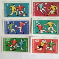 български пощенски марки - футбол Мексико 1970, снимка 1 - Филателия - 17182406