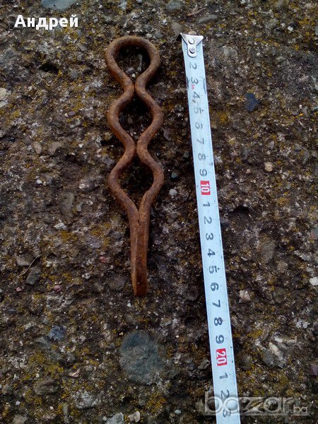 Старинен ченгел,кука,закачалка, снимка 1