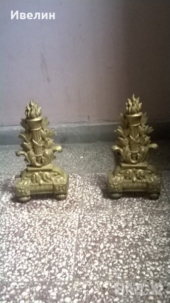 барокови поставки за дърва за камина, снимка 1