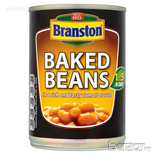Branston Baked Beans / Бранстън Печен Боб в Доматен Сос 410гр, снимка 1