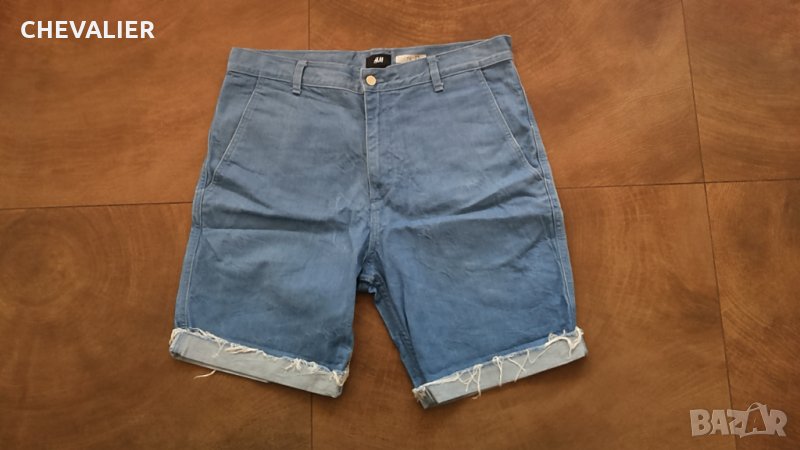 H i M размер 32 Мъжки дънкови къси панталони 16-23, снимка 1