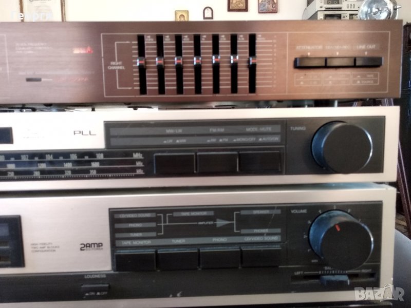 Усилвател Тунер и Еквилайзер JVC, снимка 1