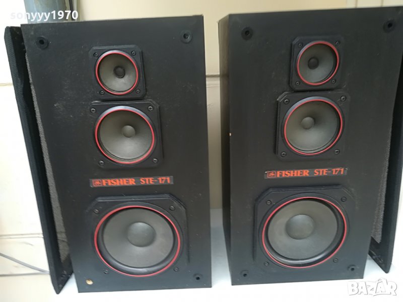 fisher model ste 171-2x60w-germany-внос швеицария, снимка 1
