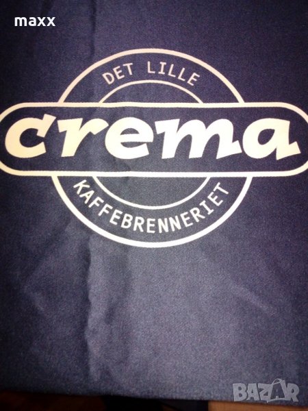 Черна престилка CREMA с връзки, 85 х50 см, снимка 1