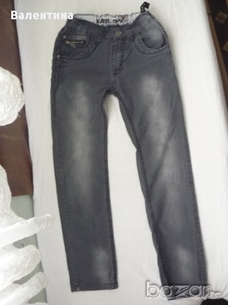 Джинси за момче сиви, снимка 1