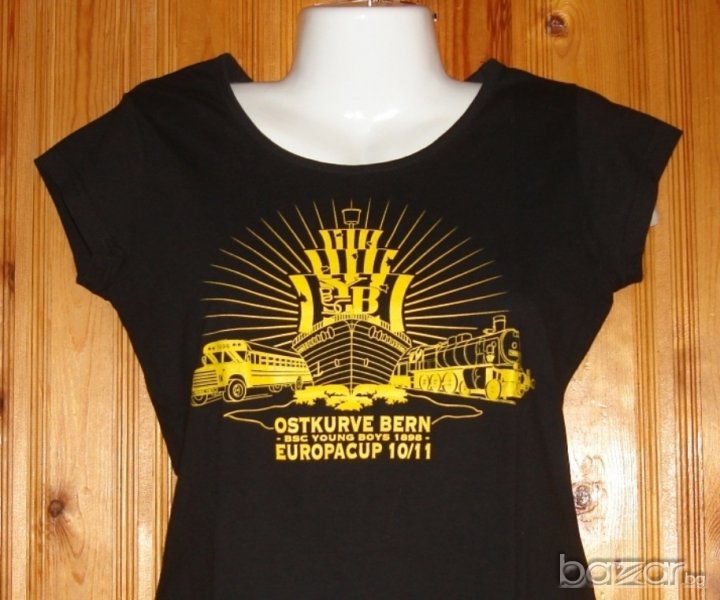 Буквално нова дамска черна тениска,М , снимка 1