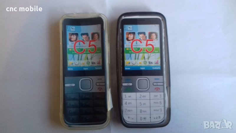Nokia C5 - Nokia C5-00 силиконов гръб - case, снимка 1