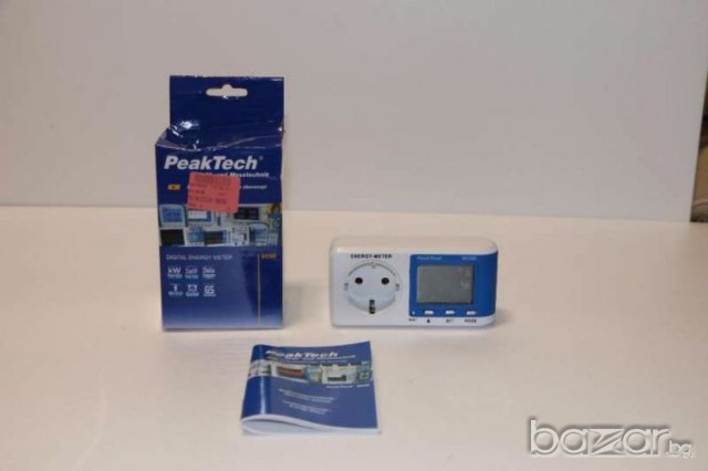 измервател на ел. енергия, електромер, Peaktech, внос от Германия, снимка 5 - Други машини и части - 16668965