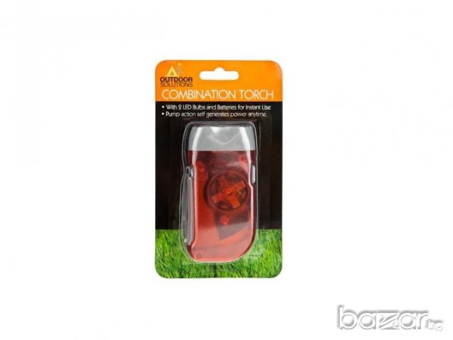 Фенерчета с динамо и батерии в 3 цвята, снимка 2 - Къмпинг осветление - 7494433