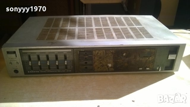 sanyo ja-540-amplifier-japan-за ремонт/части-внос швеицария, снимка 2 - Ресийвъри, усилватели, смесителни пултове - 23920176