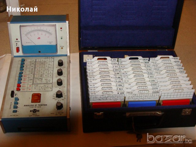 Измерител на параметрите на аналогови интегрални схеми