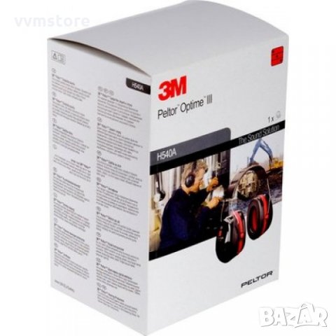 Антифони 3M™ PELTOR™ Optime™ III, снимка 2 - Други инструменти - 26130968