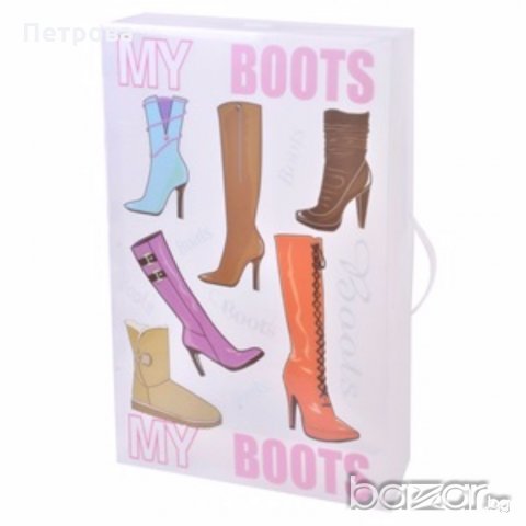 Кутия за съхранение на ботуши и боти, снимка 1