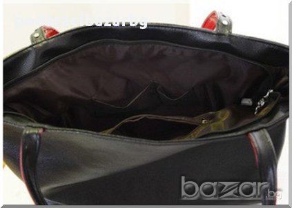 ЦЕЛУВКА – ГОЛЯМА И ПРАКТИЧНА МОДЕРНА ЧАНТА, снимка 3 - Чанти - 10808545