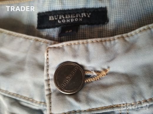 BURBERRY London, мъжки къси панталони бермуди,номер 48, снимка 4 - Панталони - 14287136