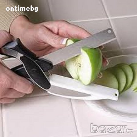 Универсален кухненски нож за най-прецизното рязане CLEVER CUTTER, снимка 2 - Прибори за хранене, готвене и сервиране - 16451849