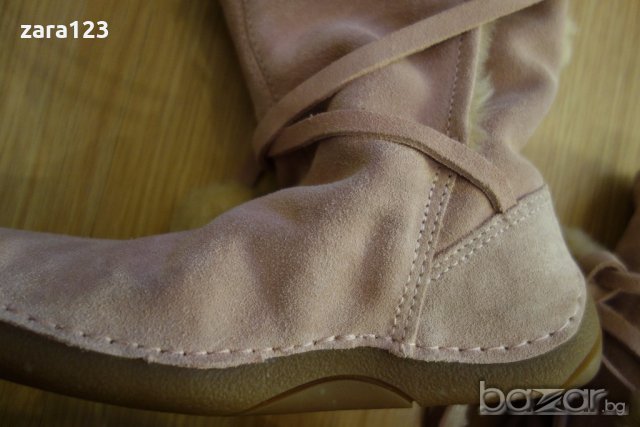 нови кожени ботуши Clarks, 37ми номер, снимка 5 - Дамски ботуши - 18691735