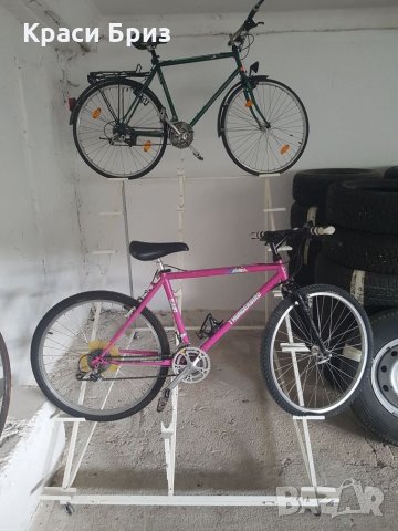 Стелажи за 7 броя велосипеди 