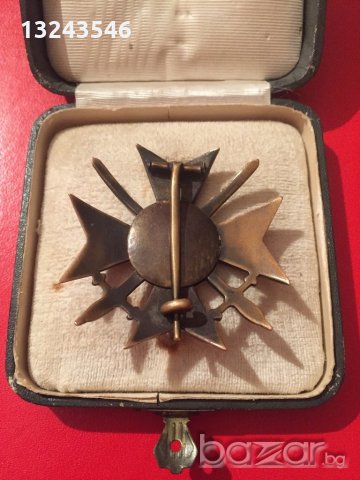 Български царски кръст орден за храброст 1915 - 1917, снимка 3 - Колекции - 21137554