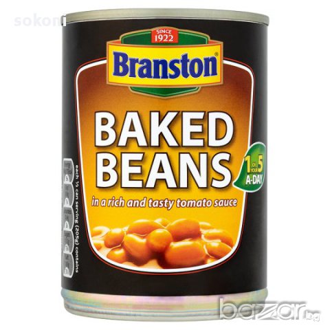 Branston Baked Beans / Бранстън Печен Боб в Доматен Сос 410гр, снимка 1