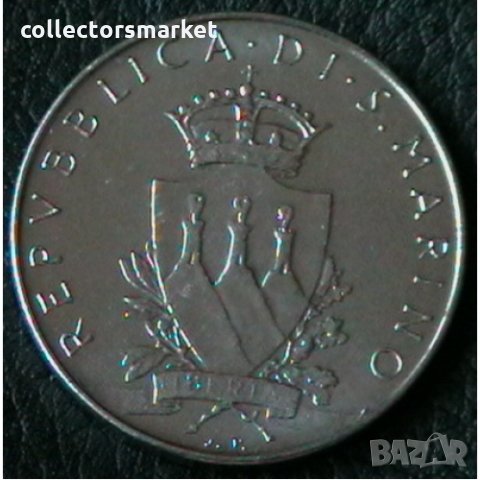50 лири 1979, Сан Марино, снимка 2 - Нумизматика и бонистика - 24319336