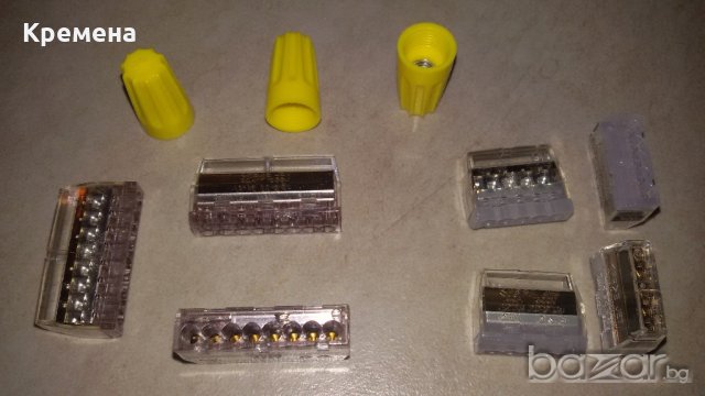 свързващи клеми (бързи връзки) WAGO,  редови клеми WAGO, снимка 3 - Други инструменти - 19707950