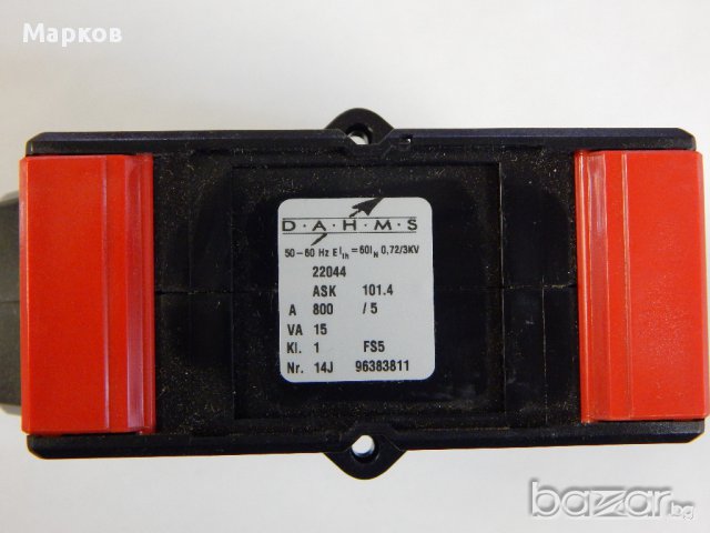 Токови трансформатори различни типове, снимка 8 - Други машини и части - 13462623