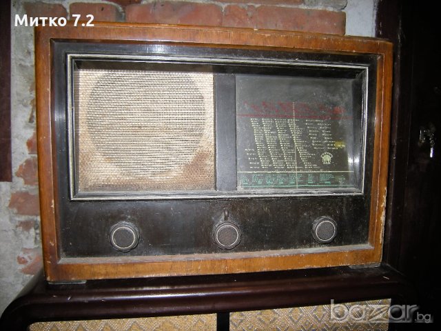 Старо радио - 1, снимка 2 - Антикварни и старинни предмети - 18191237
